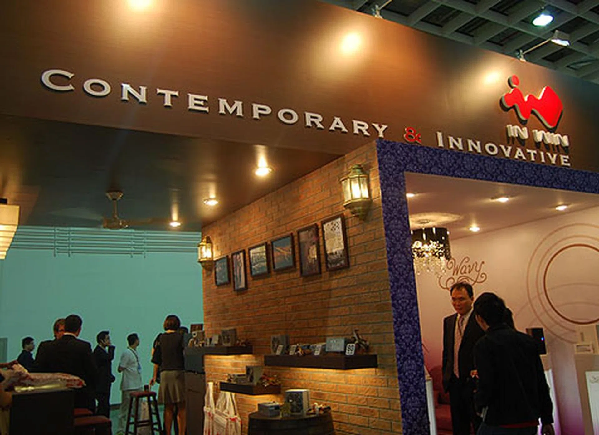  Among all the booths at Computex, In Win is probably one of the contenders for best creative design as the booth is built around various different themes. We spotted a military themed setup and one that is more feminine.  