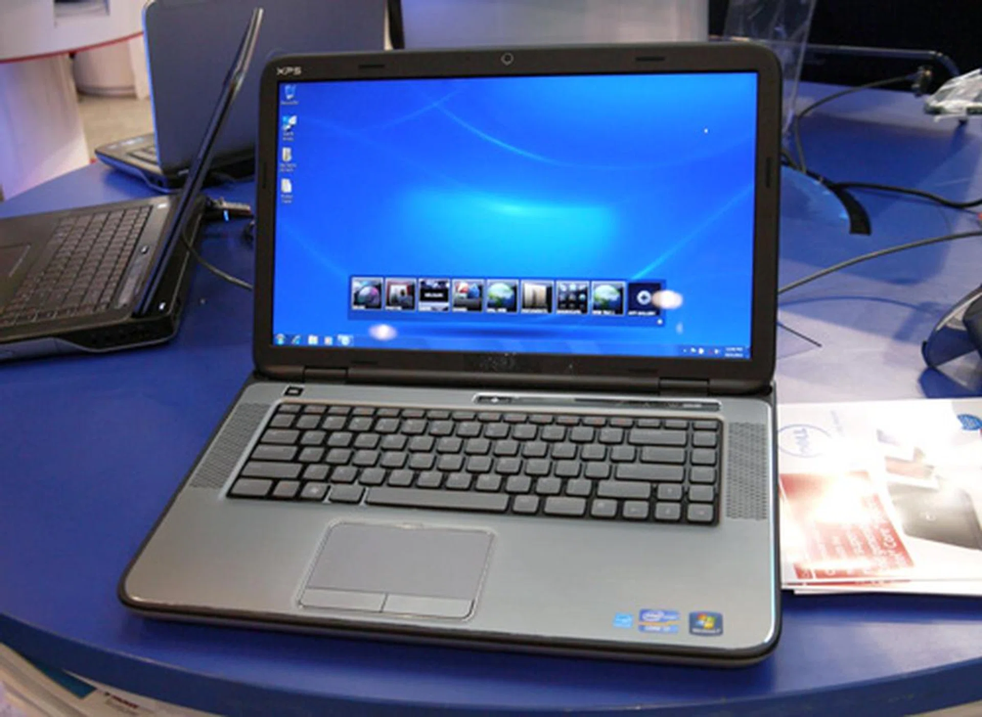 What do we have here? A Sandy Bridge-equipped XPS? Dell's spanking new XPS 15 notebook touts a second generation Core i7-2630M CPU, and comes with other goodies like discrete NVIDIA GeForce GT425M graphics and 750GB hard drive.
