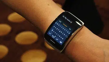 Samsung Gear S. Source: Engadget.