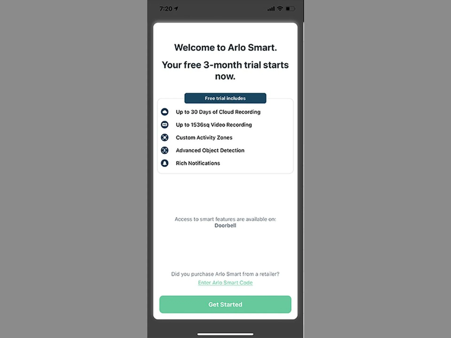 A recurring subscription is needed to get the most out of your Arlo doorbell. 
