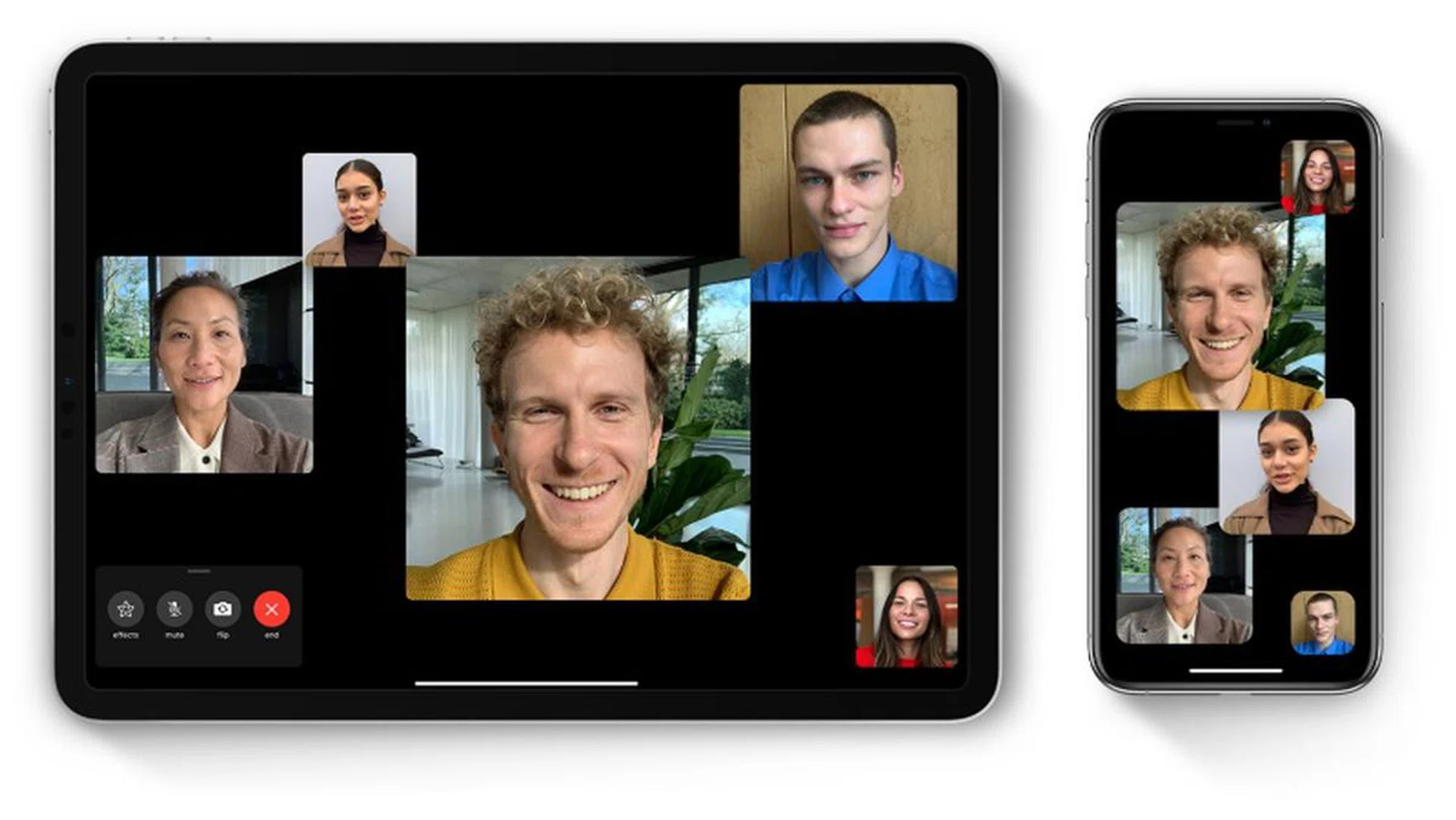 Apple's Group FaceTime.