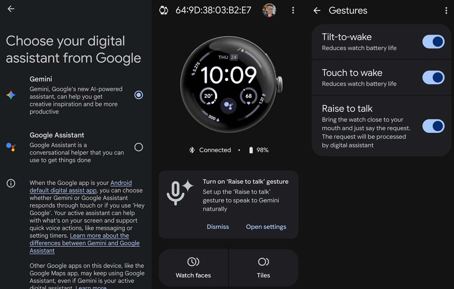 The Google Pixel Watch 4.