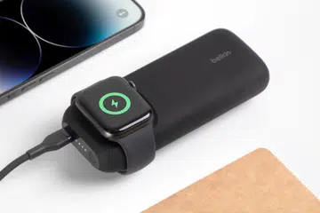 Belkin issues a recall for the BoostCharge Pro Fast Wireless Charger for Apple Watch + Power Bank 10K (BPD005) and will offer a full refund. (Photo: Belkin)