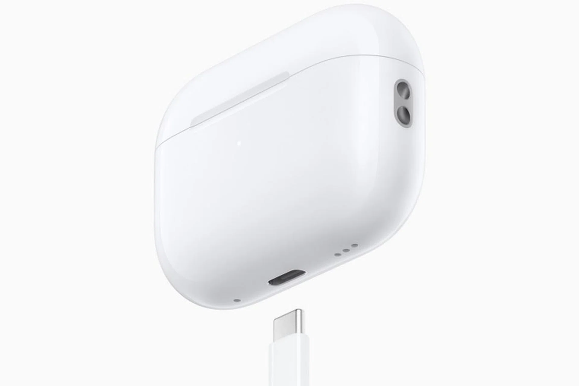The updated AirPods Pro (2nd generation) with USB-C charging.