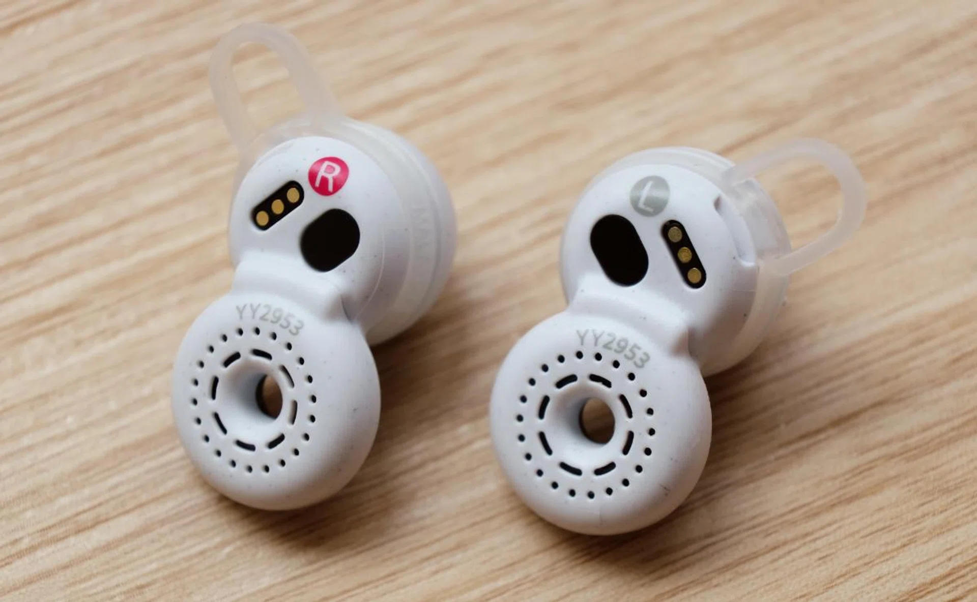 The LinkBuds are small and tricky to wear at first.