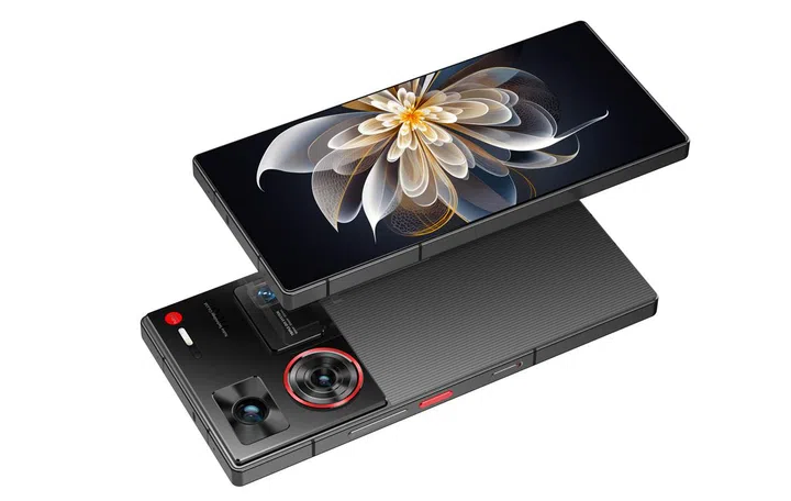 Nubia Z60 Ultra Leading Version in Black. Photo: Nubia.