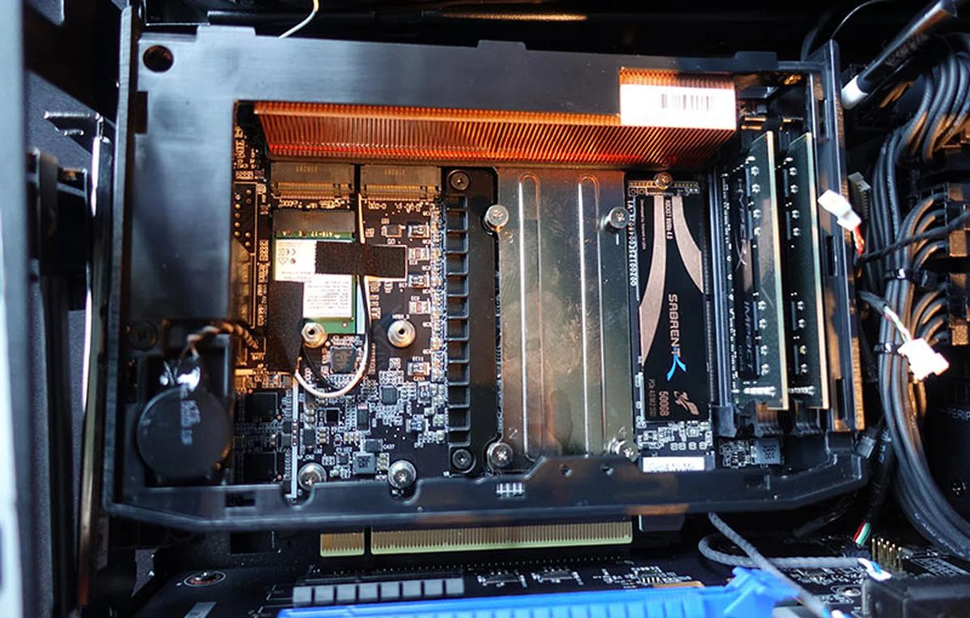 There's enough firepower here to drive 4K gaming.