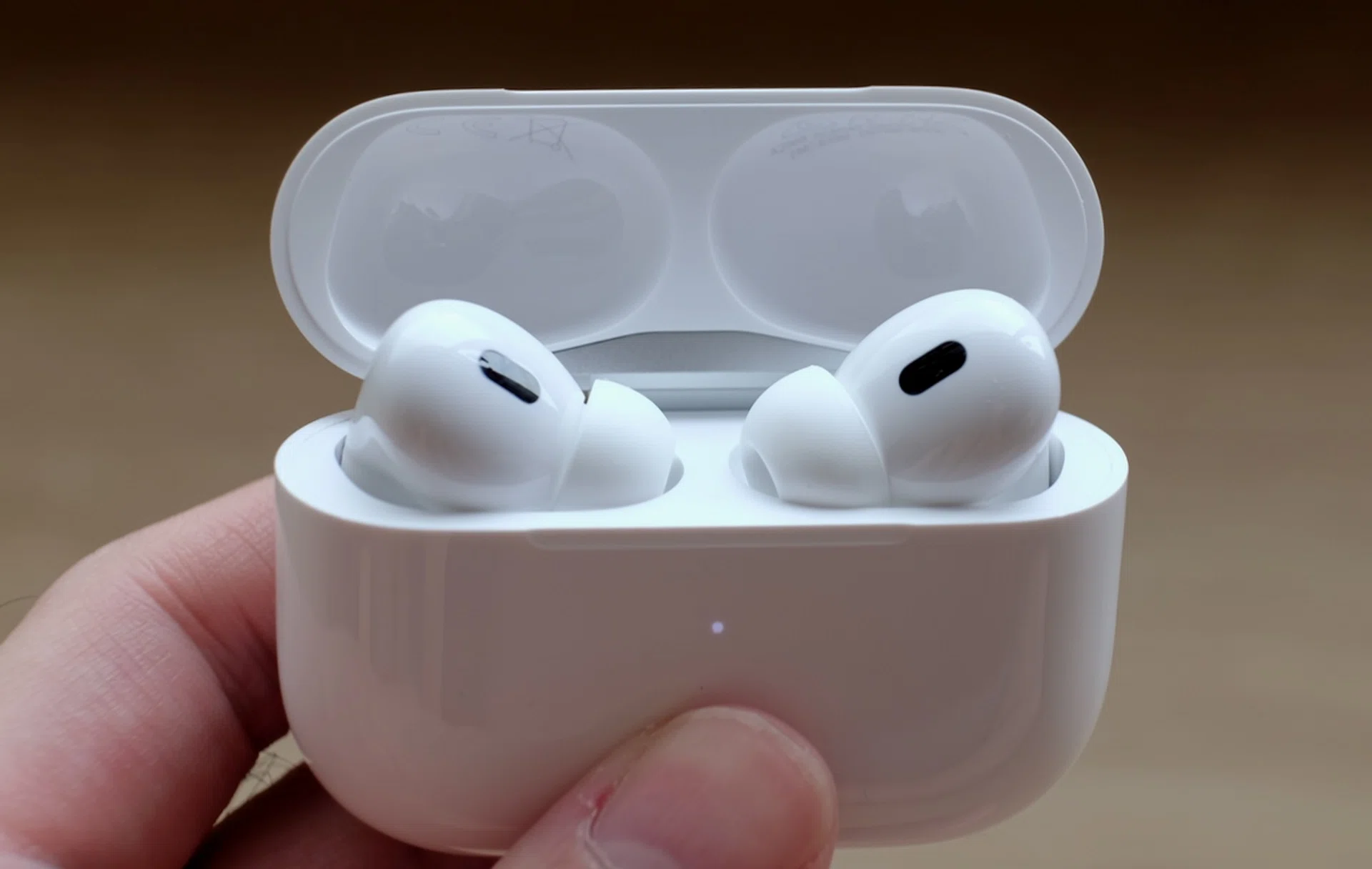 The latest version of the Apple AirPods Pro come with a USB-C charging case.