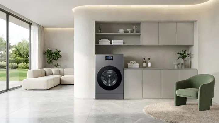 Samsung CES 2026 Bespoke AI Laundry Combo 