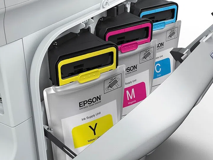 In short, ink packs can hold far more ink than your typical ink cartridges. (Image source: Epson.)