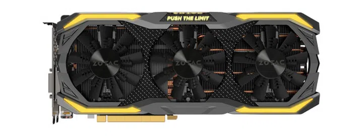 Zotac GeForce GTX 1080 AMP Extreme.