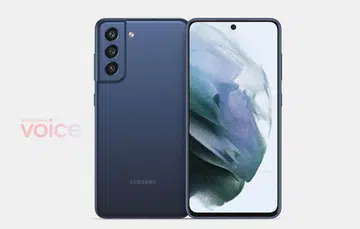 Purported render of the Samsung Galaxy S21 FE.
Image source: @OnLeaks