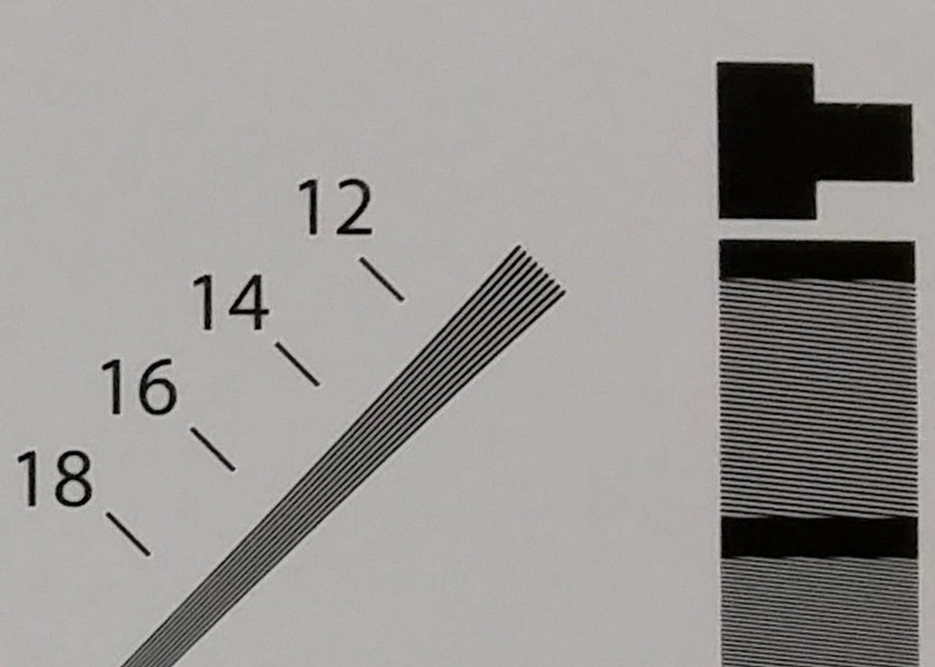 A 100% crop reveals that the image sharpness gets softer at the edges.