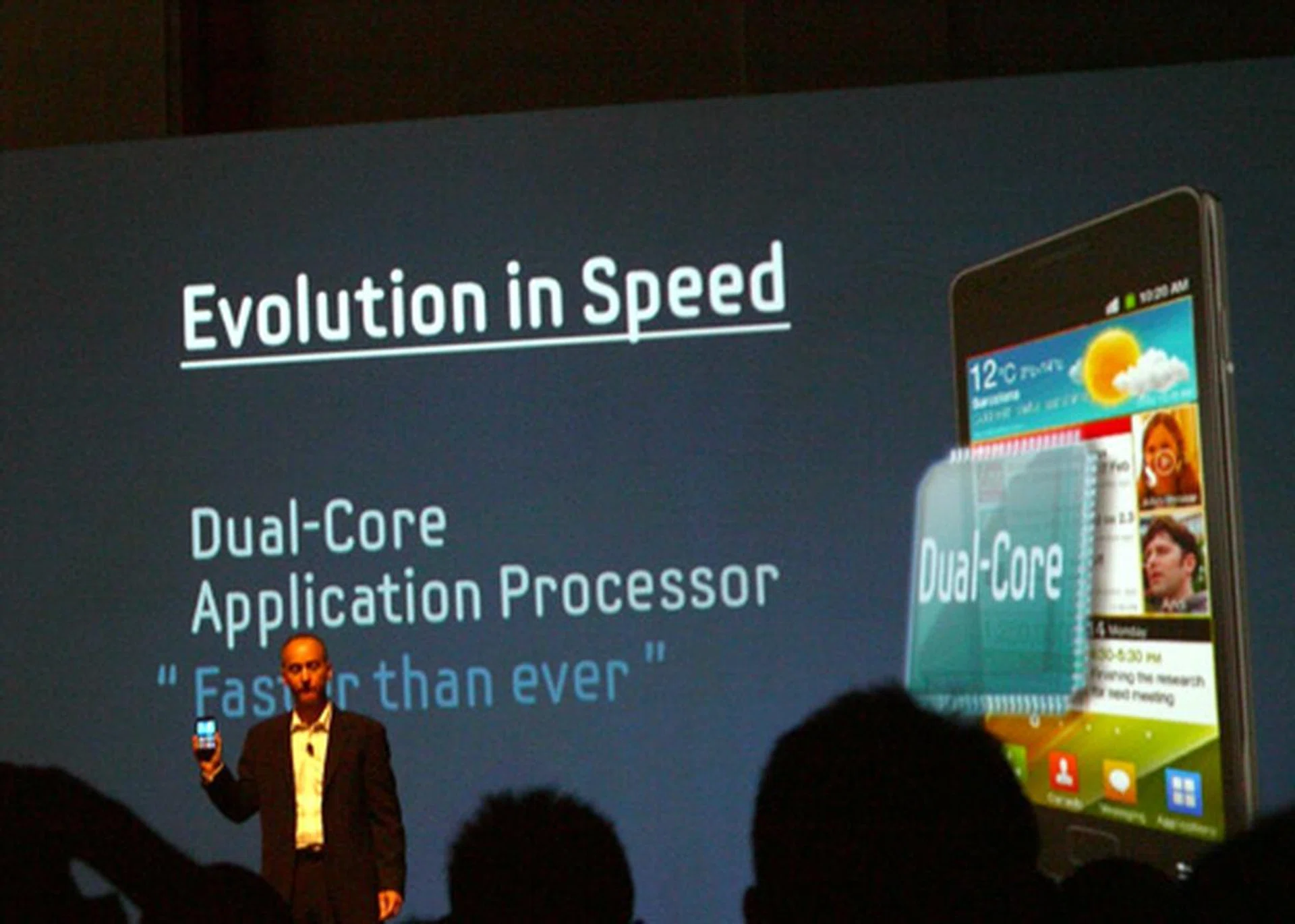 As much as Samsung is known for their sexy and slim HDTVs, the real crowd puller would have to be the upcoming dual-core Galaxy S2, soon to be available to Android fans later this month. Apart from its impressive Super AMOLED Plus display, the S2 will also feature dual cams - a front 2MP and rear 8MP camera with LED flash.