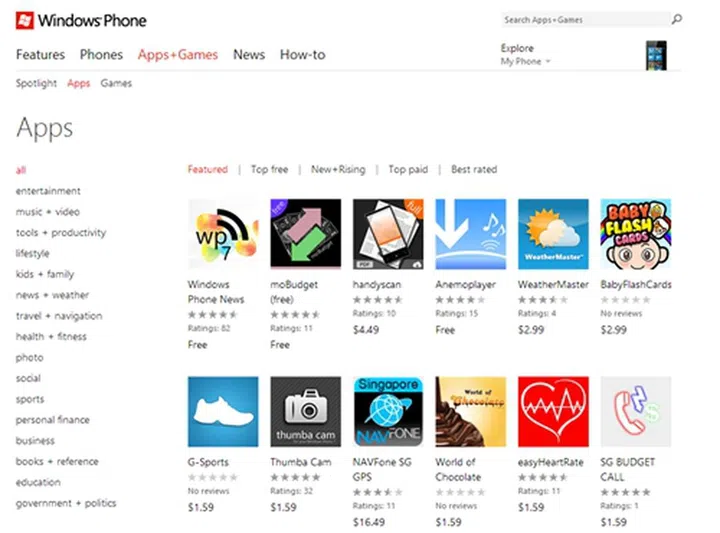 Image source: Windows Phone