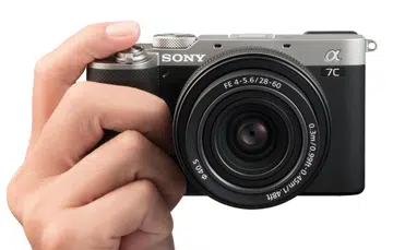 Sony Alpha 7c. (Image source: Sony)
