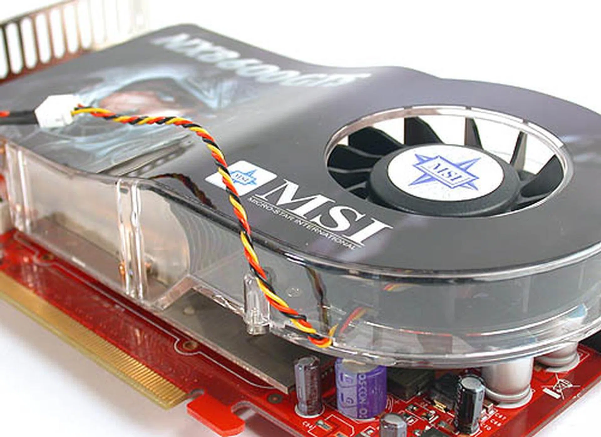 Not the quietest of coolers for the GeForce 8600 GTS and it takes up two slots. However, it does perform well in our temperature testing.