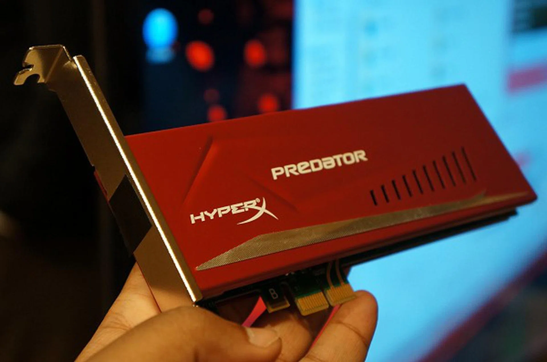 Kingston was showing off a prototype PCIe x4 based SSD card. With Kingston also hopping into this territory, it sort of signals the industry that PCIe based SSD storage will soon become commonplace among enthusiasts and perhaps the first  real industry-wide use of those PCIe expansion slots sitting on your motherboard. Prior to this, they've been rather optional in usage and necessity.