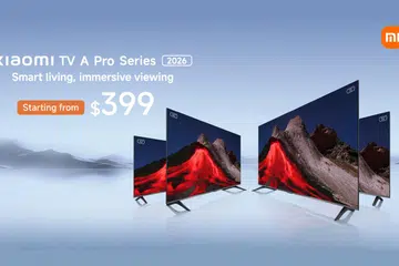 Xiaomi TV A Pro 2026 series is here in Singapore, when it's still 2025. Image: Xiaomi Singapore.