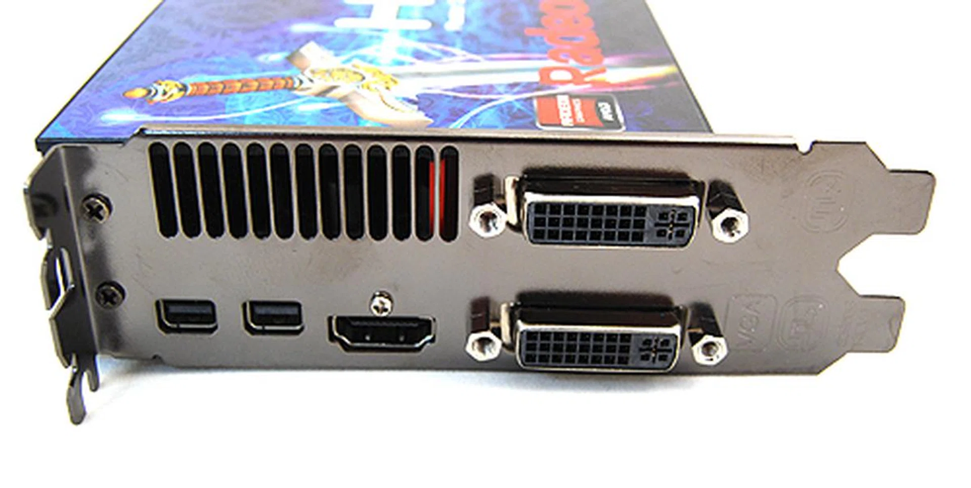 Two DVI ports, a single HDMI port and two mini-DisplayPorts ensure that the HIS HD 6870 Turbo is well provided for when it comes to video output options.