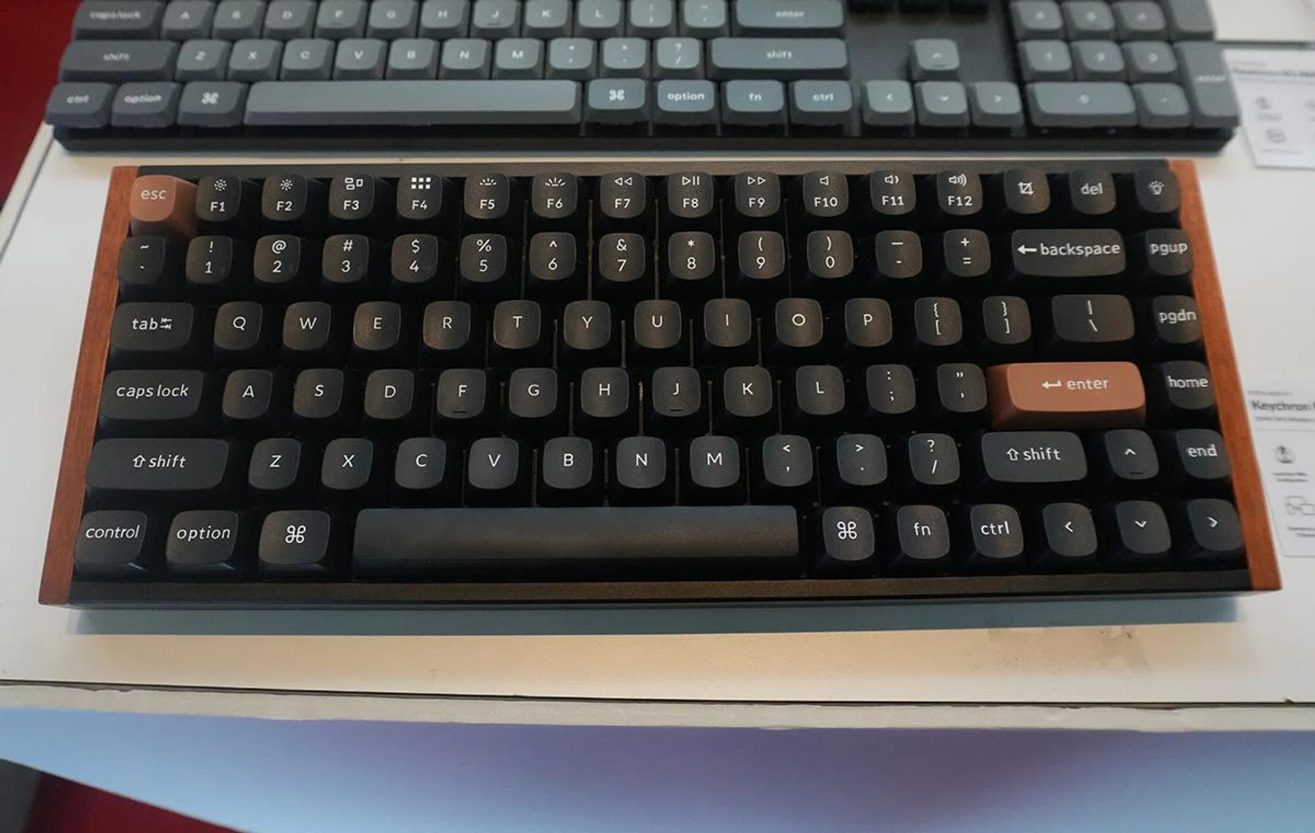 Keychron is here at the Smart Home Tech Show. Photo: HWZ