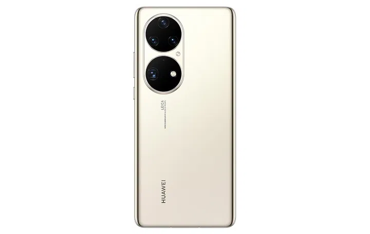 Huawei P50 Pro in Cocoa Gold.