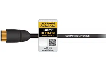 Ultra96 HDMI cable. Photo: HDMI Forum.