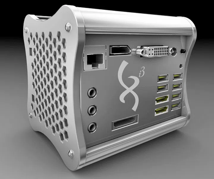 The Xi3 Modular Computer. (Image Source: Xi3 Corporation)