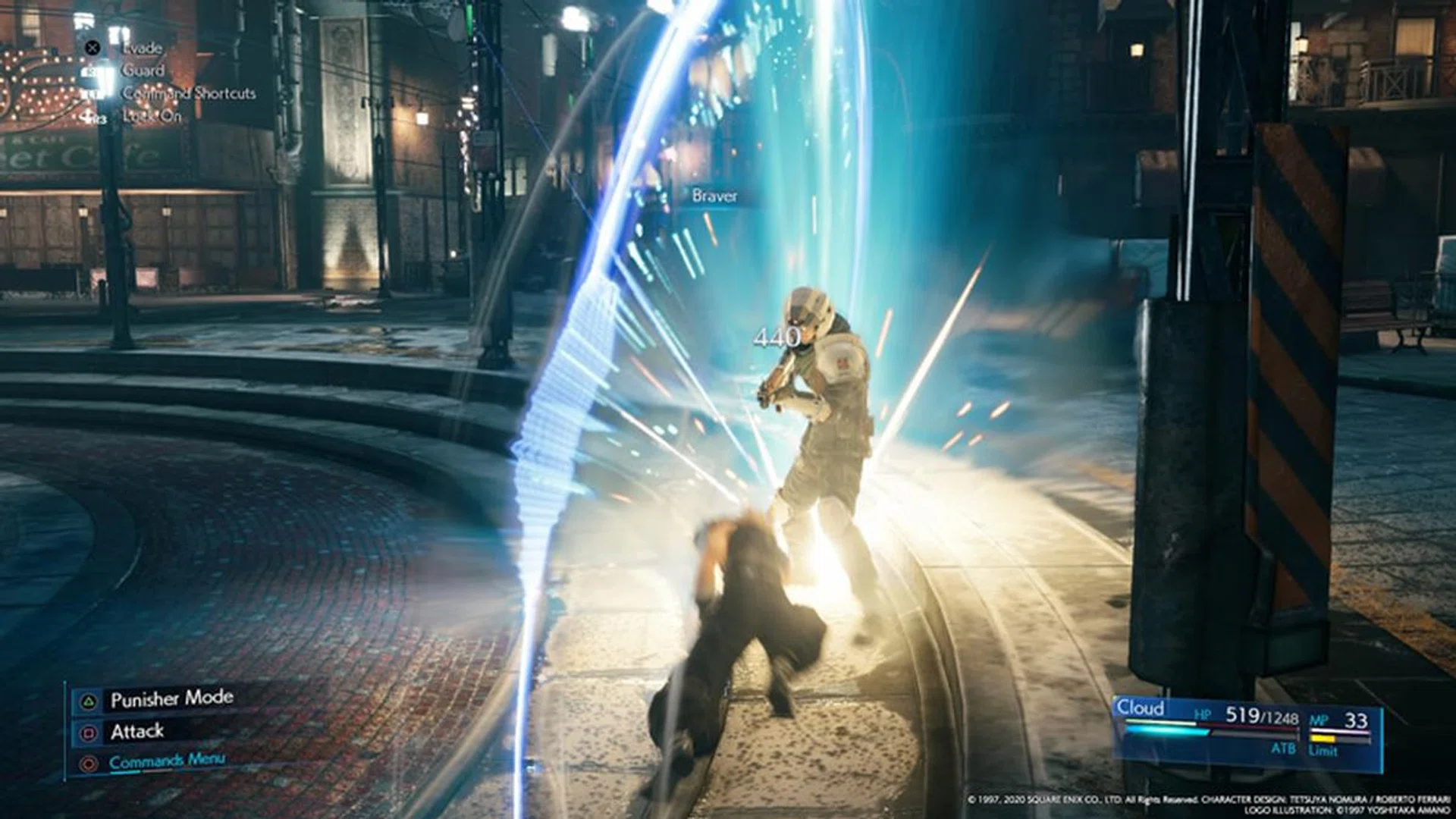 Throughout the game, you'll gain new abilities, materia, spells and items. All of this flows together beautifully in the second half of the game, when you have all the freedom in the world to solve combat encounters your own way. | Image: Square Enix