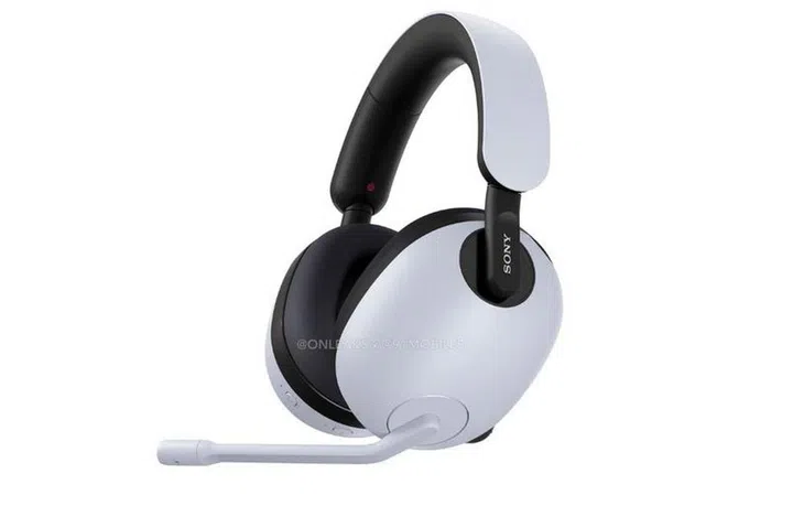 Purported photo of the Sony Inzone H7 gaming headset. <br>Image source: @91Mobiles x @OnLeaks