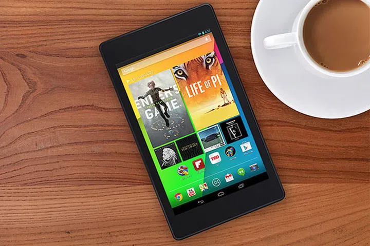 The 2013 Nexus 7 has a 1,920 x 1,200-pixel display, the highest resolution screen on a 7-inch tablet yet. (Image source: Google.)