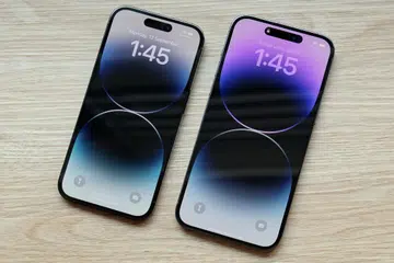 The Apple iPhone 14 Pro and iPhone 14 Pro Max.