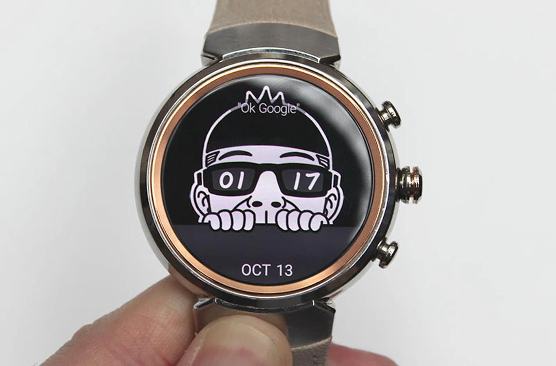 There's lots of watch faces to choose from, but some are quite tacky. Fortunately, some are also quite funky and cute.