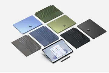 All the colours in the family. Image source: Microsoft. 