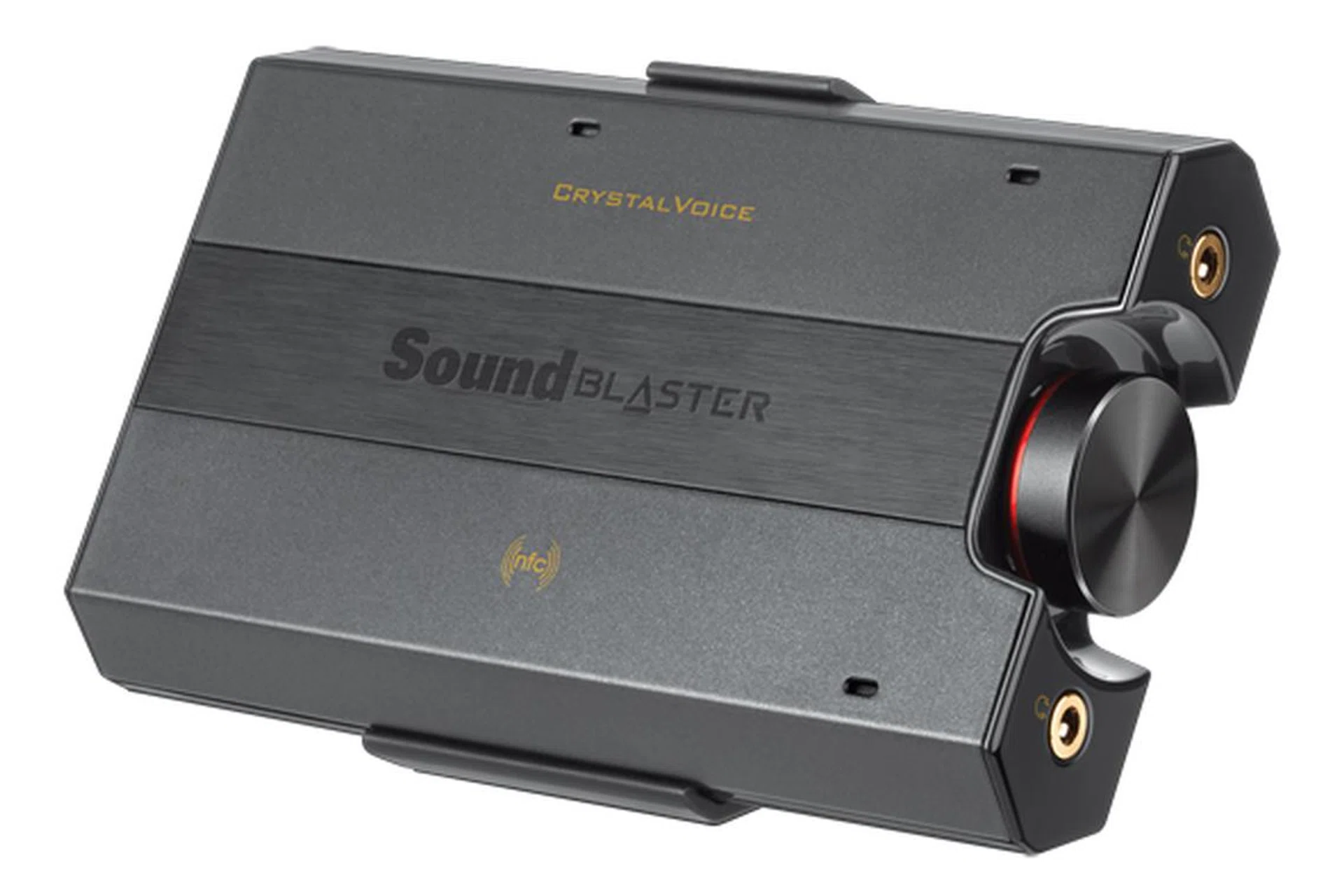 The Sound Blaster E5 is a portable high-resolution USB DAC and headphone amplifier.