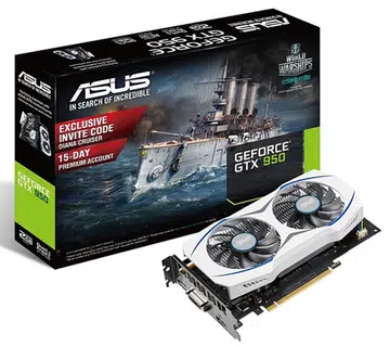 The ASUS GTX950-2G graphics card (Image source: ASUS)