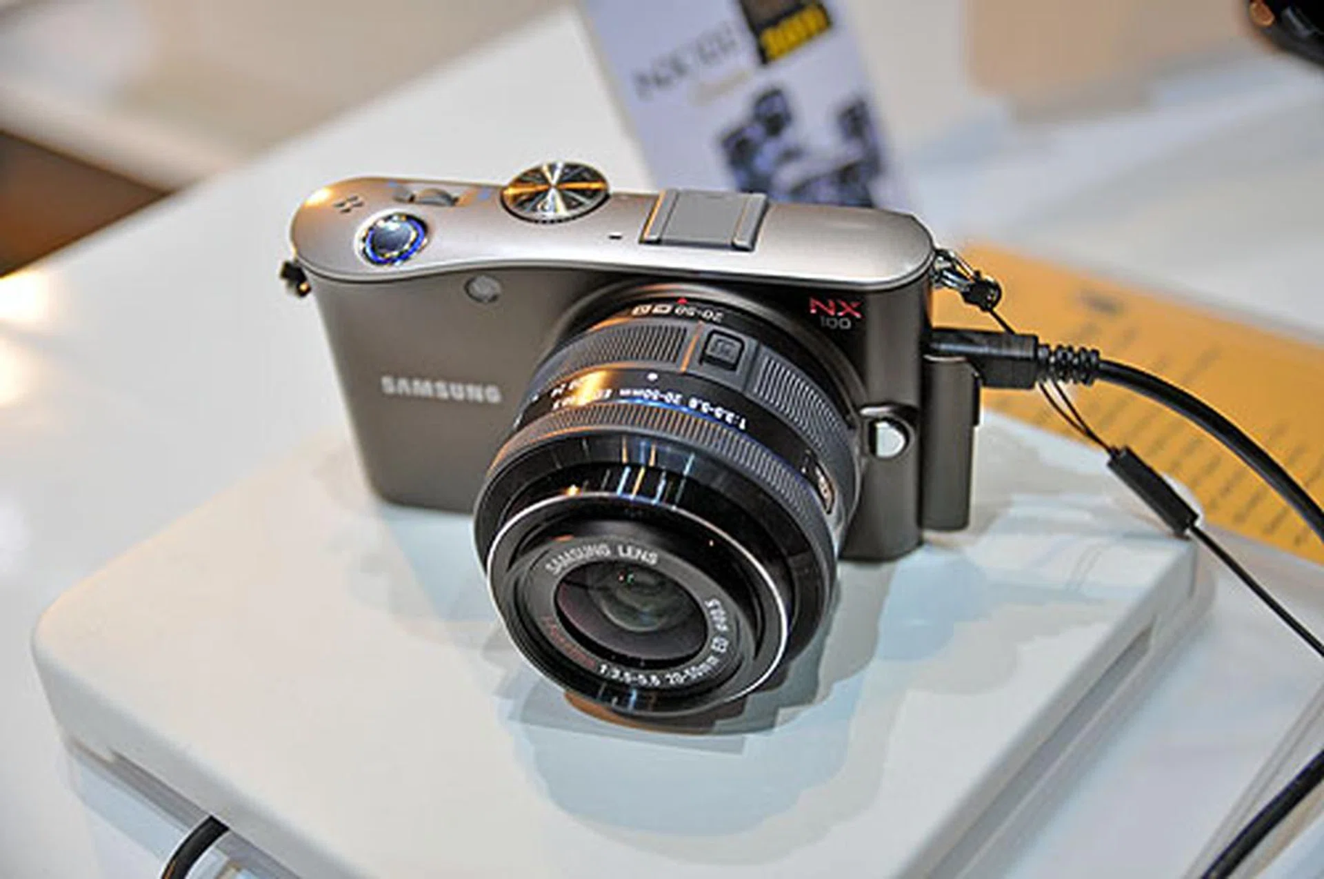 Last but not least, the Samsung NX100, and shares the same specs as the NX11. Note that the iFunction lens that were introduced with the NX100 are also compatible with the abovementioned NX 11.