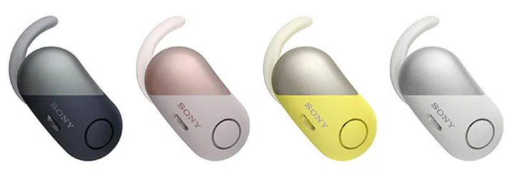 Four colors to choose from. 