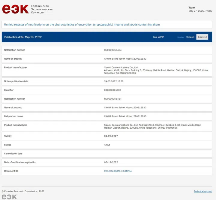 Source: Eurasian Economic Commission.