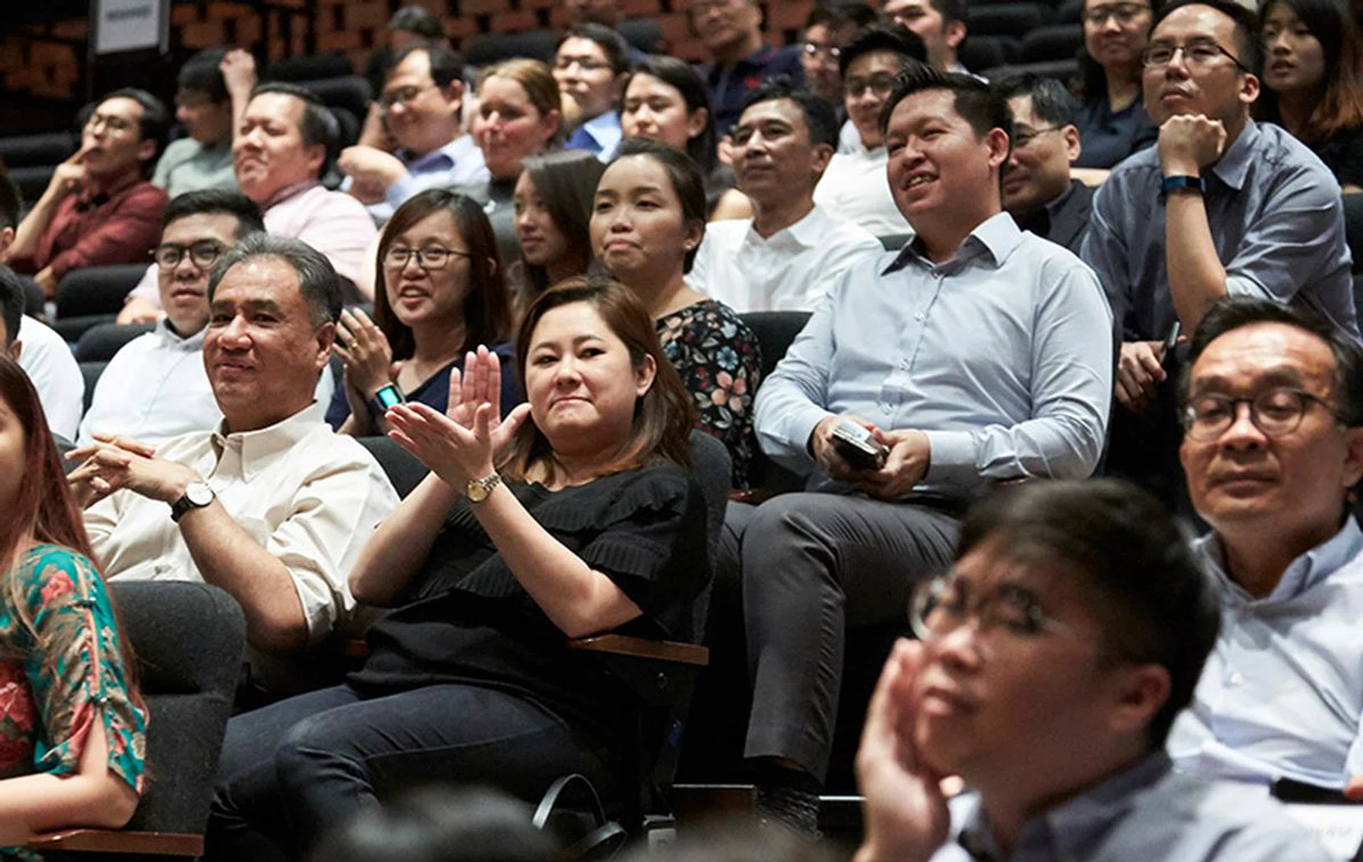 Needless to say, the audience was tickled by our HardwareZone Chronicles series of videos.