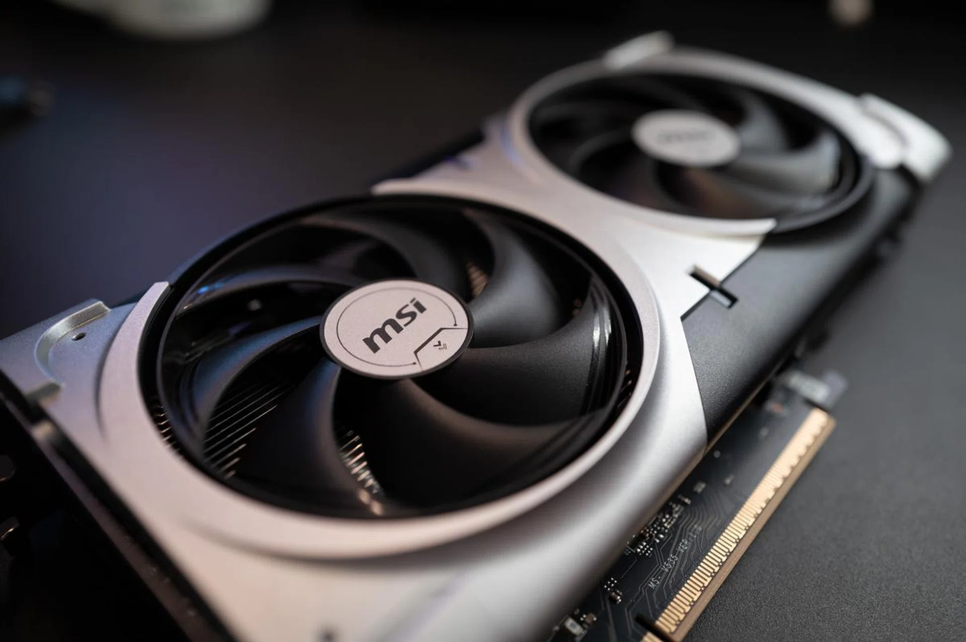 The MSI GeForce RTX 5060 Ti 16G Ventus 2X's petite size makes it a great card for small-form PCs. Photo: HWZ