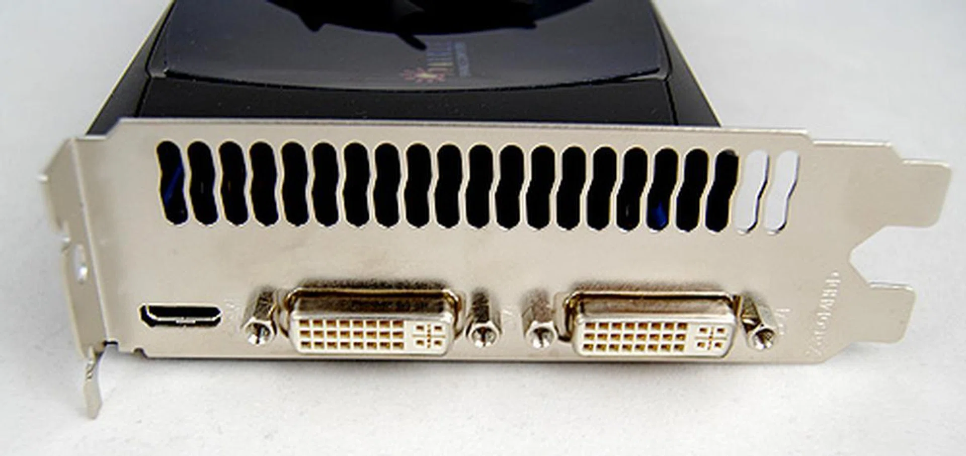 Again, the same twin DVI and single mini-HDMI ports for video output.