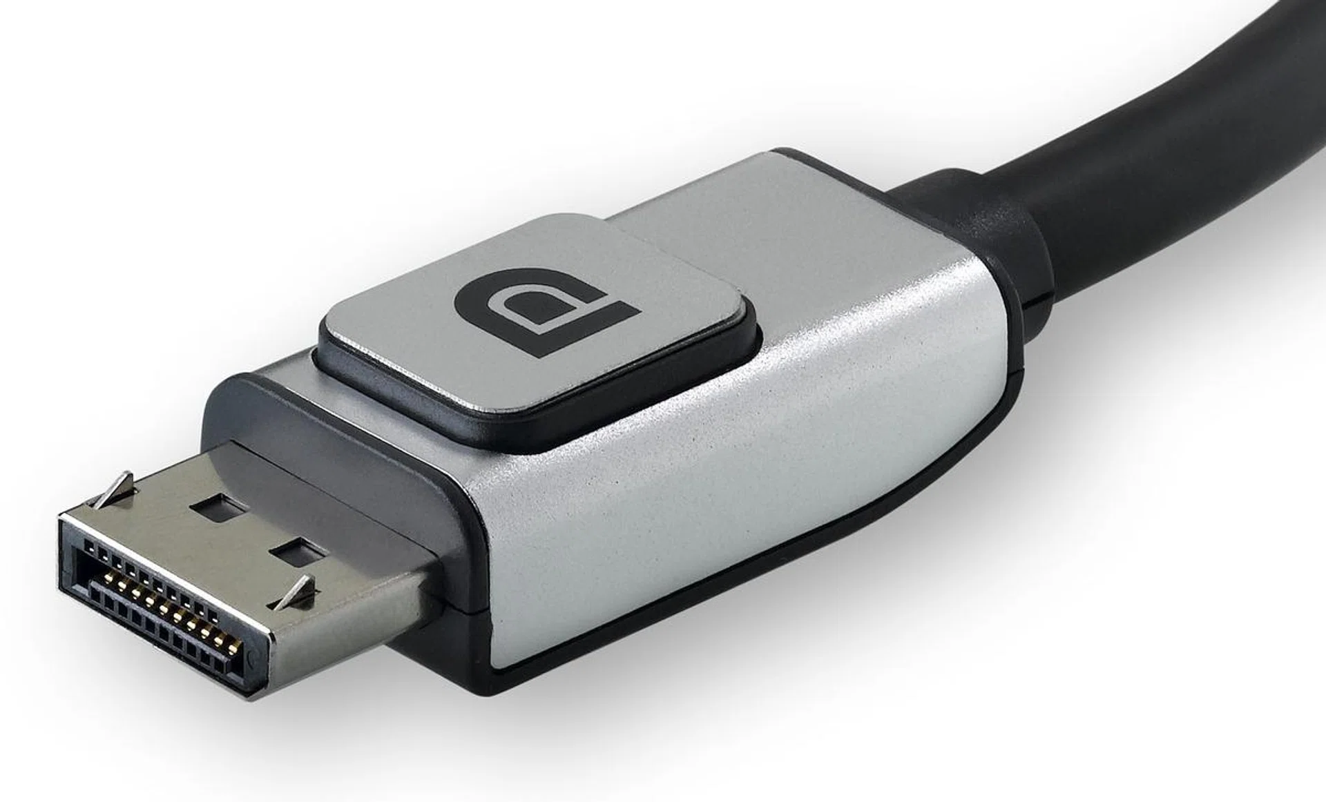 A typical DisplayPort cable. Image: VESA