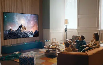 LGs new QLED TVs go up to 97-inches in screen size. Image source: LG. 
