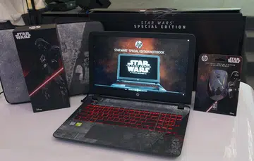 Behold, the HP Star Wars Limited Edition notebook.