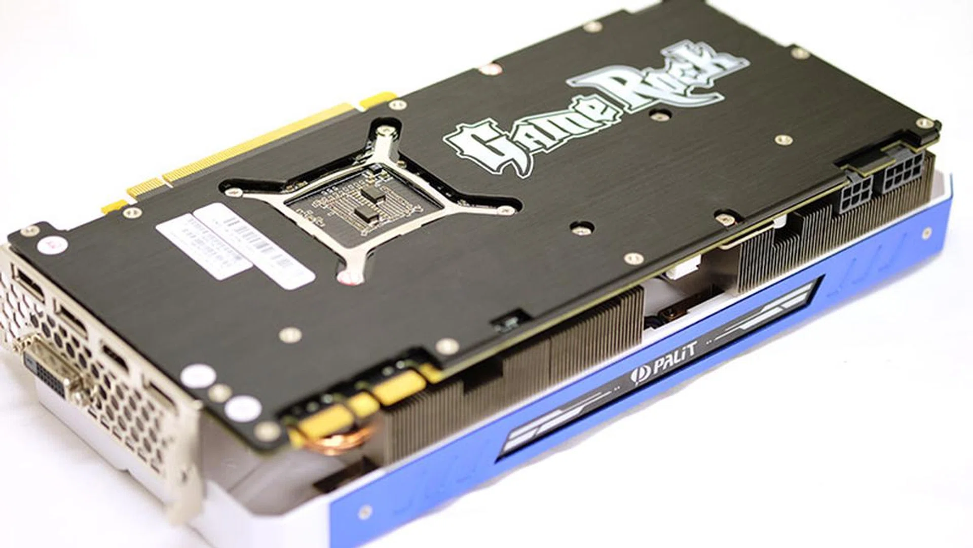 Palit GeForce GTX 1080 GameRock Premium Edition backplate