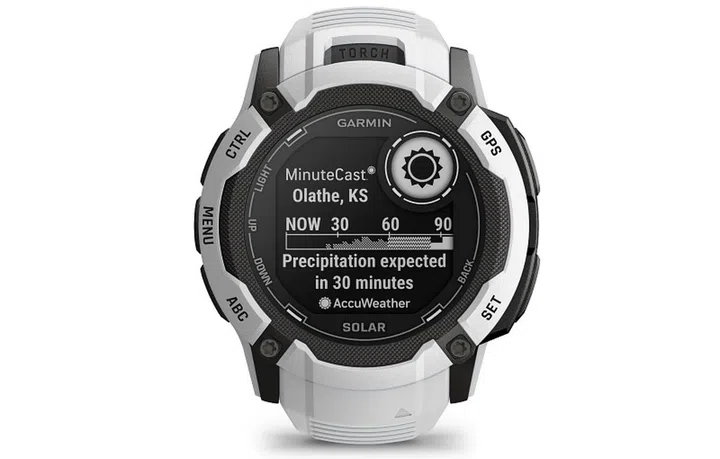 The Garmin Instinct 2X Solar.
