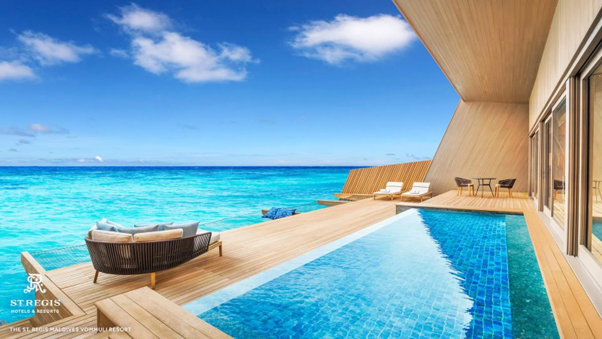 The St. Regis Maldives Vommuli Resort.