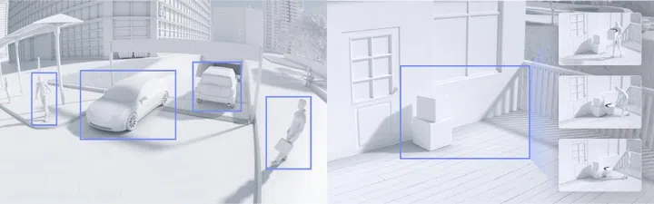 The in-camera AI in action. Image source: Synology.