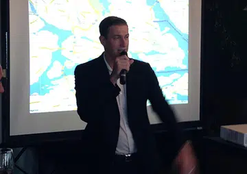 Ryan Graves, Uber's Head of Global Operations, was at the event to commemorate the official launch of Uber in Singapore.